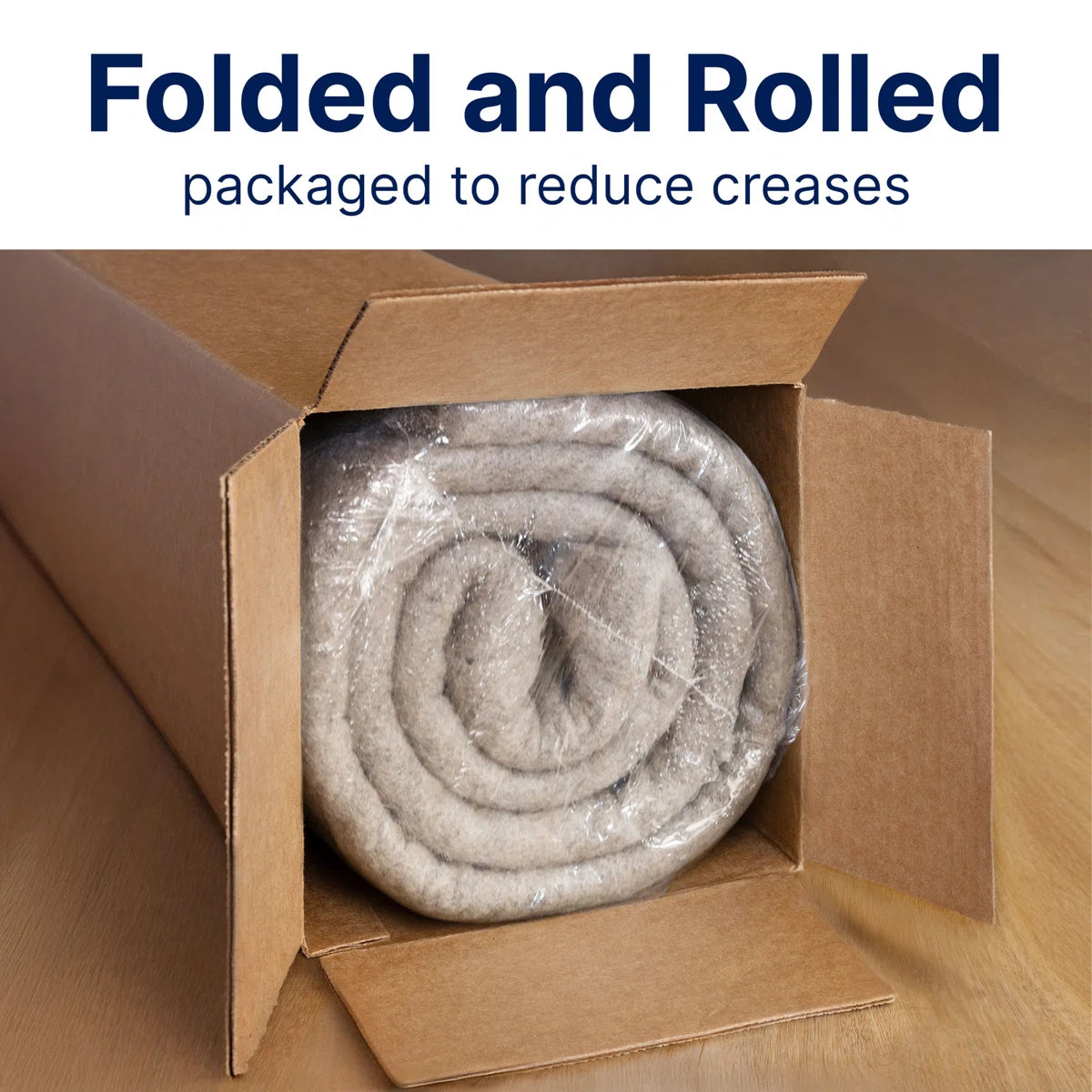 Eco-Plush 100% Felt Premium Cushioned Rug Pad (1/2")