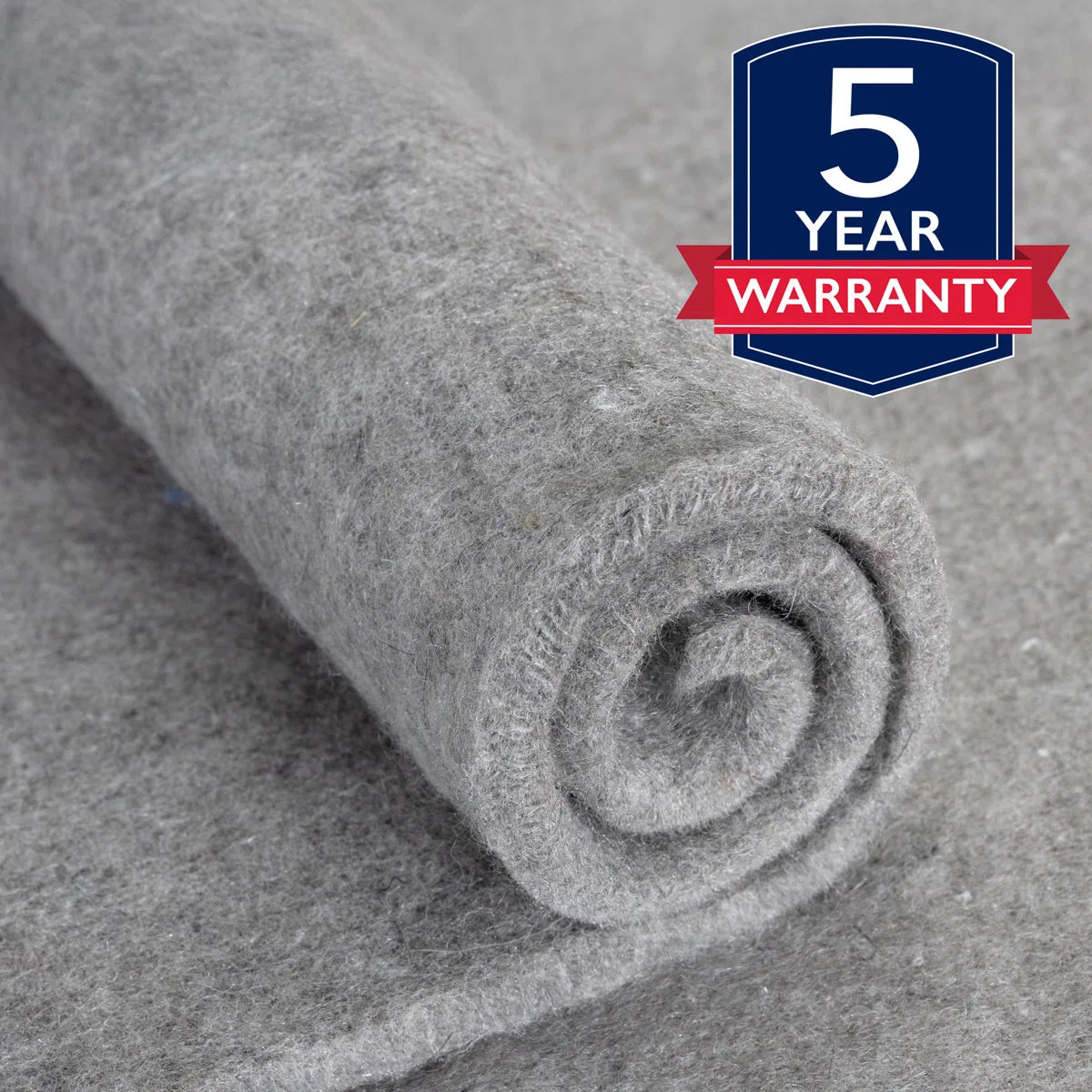 Eco-Plush 100% Felt Premium Cushioned Rug Pad (1/2")